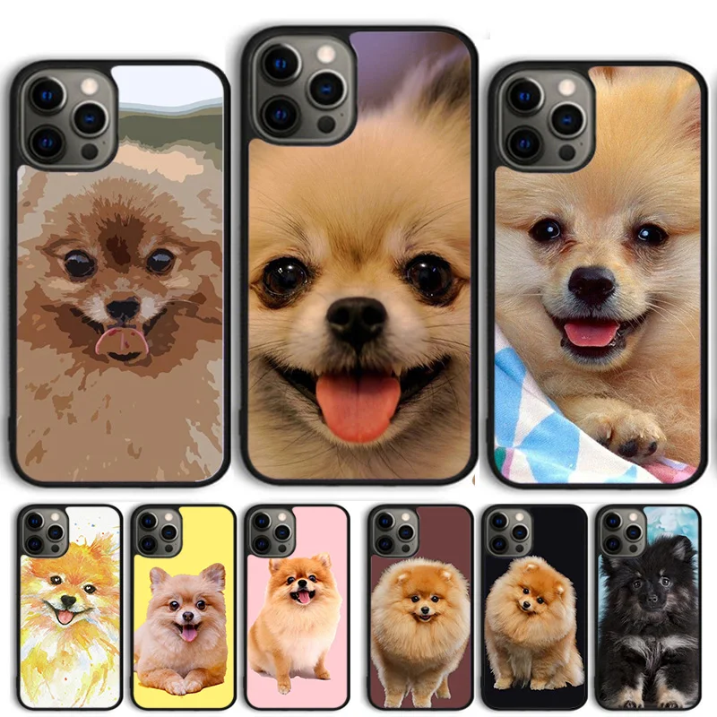 Pomeranian Dog Yoga Phone Case For iPhone 1SE2020 6s 7 8 plus 11 12 13 Pro Max Coque