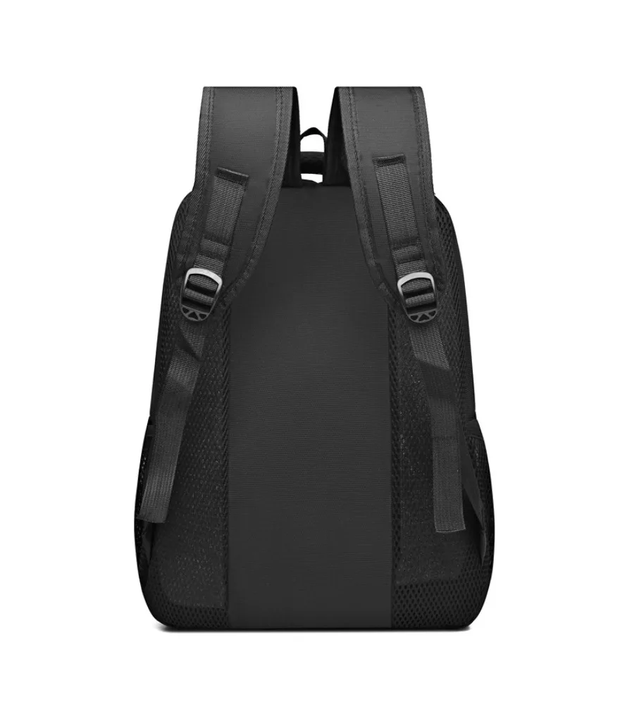 Leisure sports multi-layer storage large-capacity water-proof men's double-back backpack is a must for travel