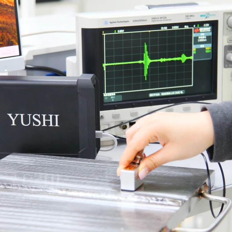 NDT Testing Ultrasonic Transducer Tester PC Controlled Ultrasonic Pulser Receiver