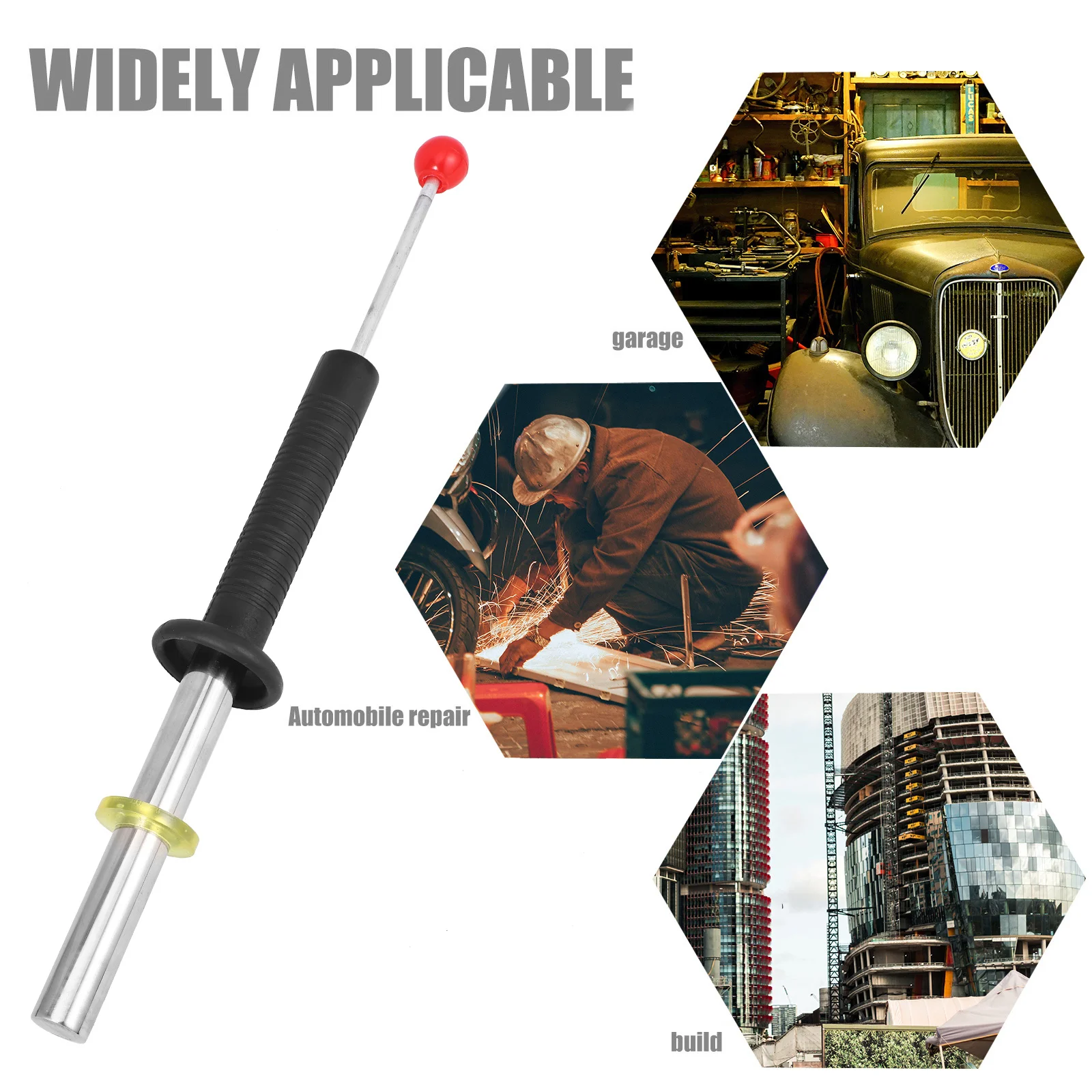 Iron Absorber Magnets Pick Up Rod with Handle Retrieving Flexible Magnetic Swarf Collector NdFeB Metal Shavings Tool