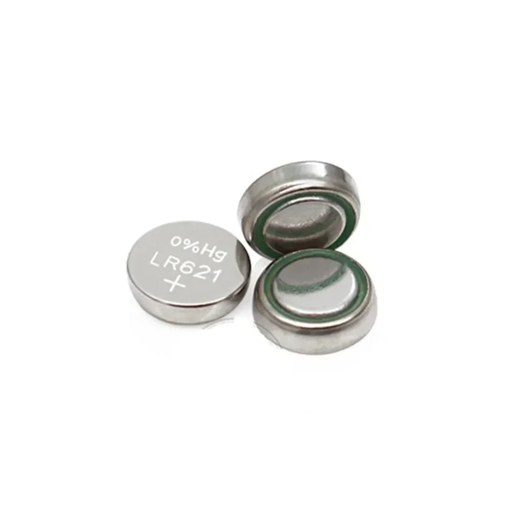 Alkaline Button Cell Battery AG1 LR621 1.55V 100-500PCS SR621SW 364 363 621 Coin Cell for Watch Clock Remote