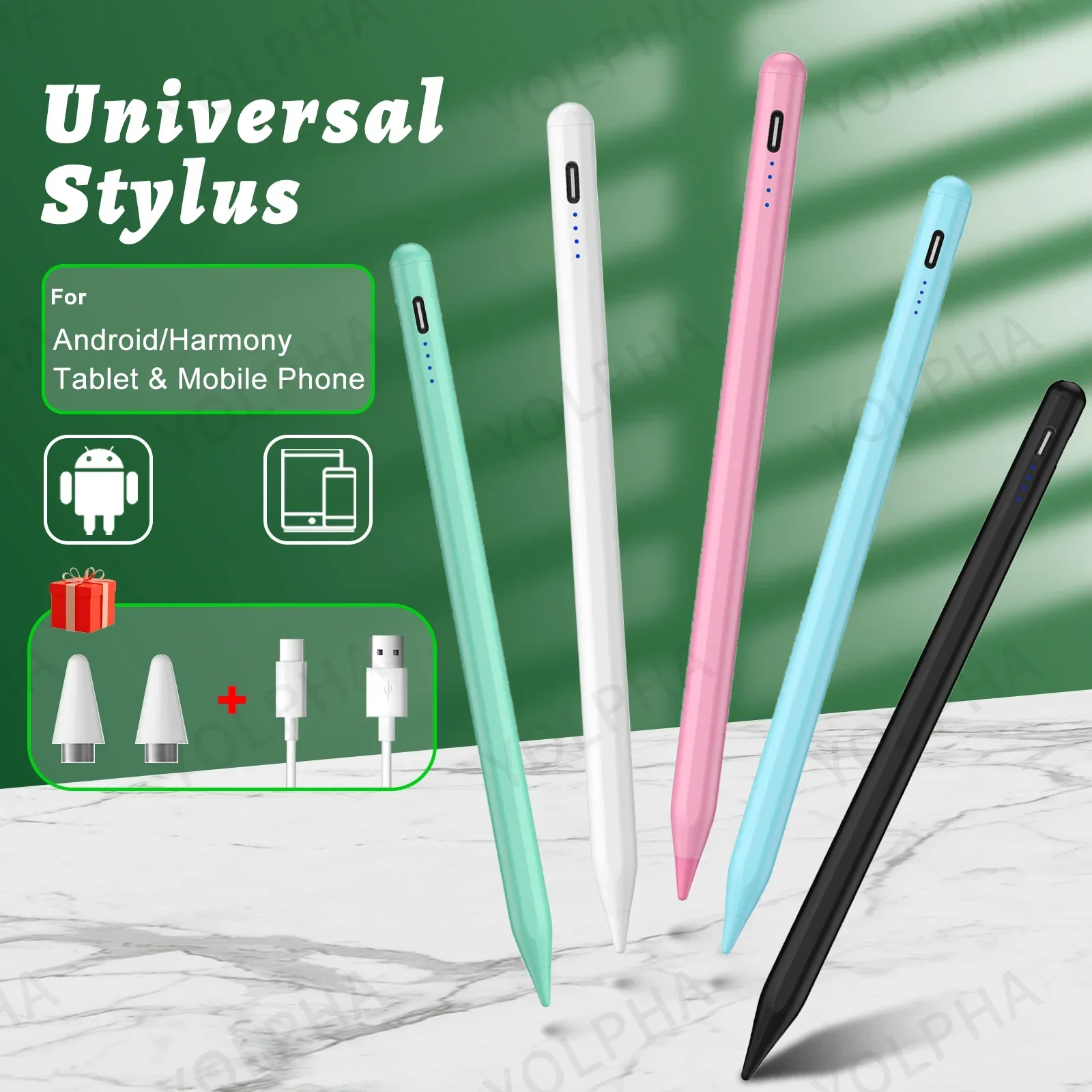 

Universal Stylus Pen for Tablet Mobile Phone Touch Pen for IOS Android for Apple Pencil for XIAOMI HUAWEI Samsung Stylus