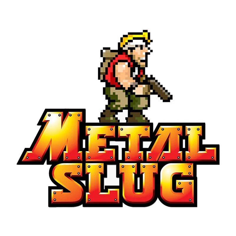 

For Metal Slug Car Stickers Vinyl Decals Windshield Waterproof Surfboard Sunscreen Custom Printing