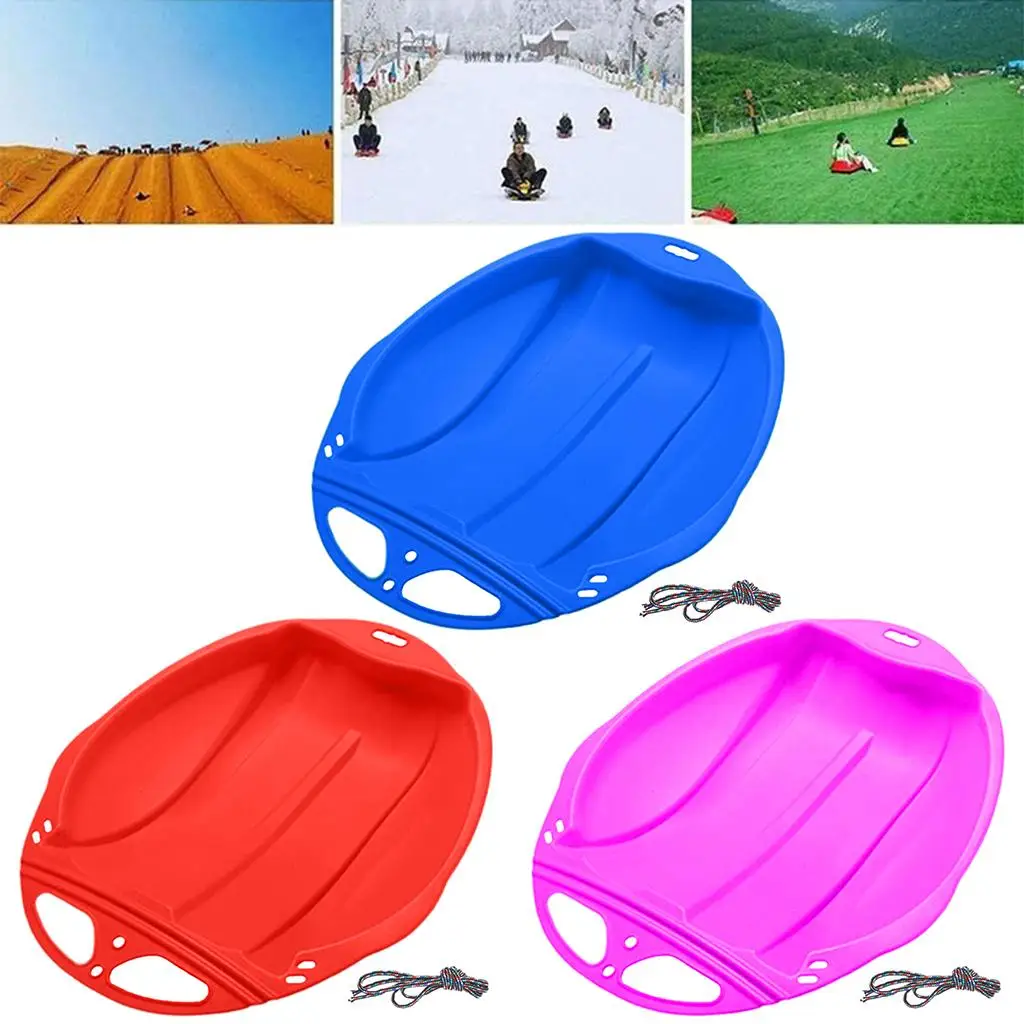 زلاجات أطفال للثلج المحمولة زلاجة توبوجان الصحن برو زلاجات الثلج في الهواء الطلق