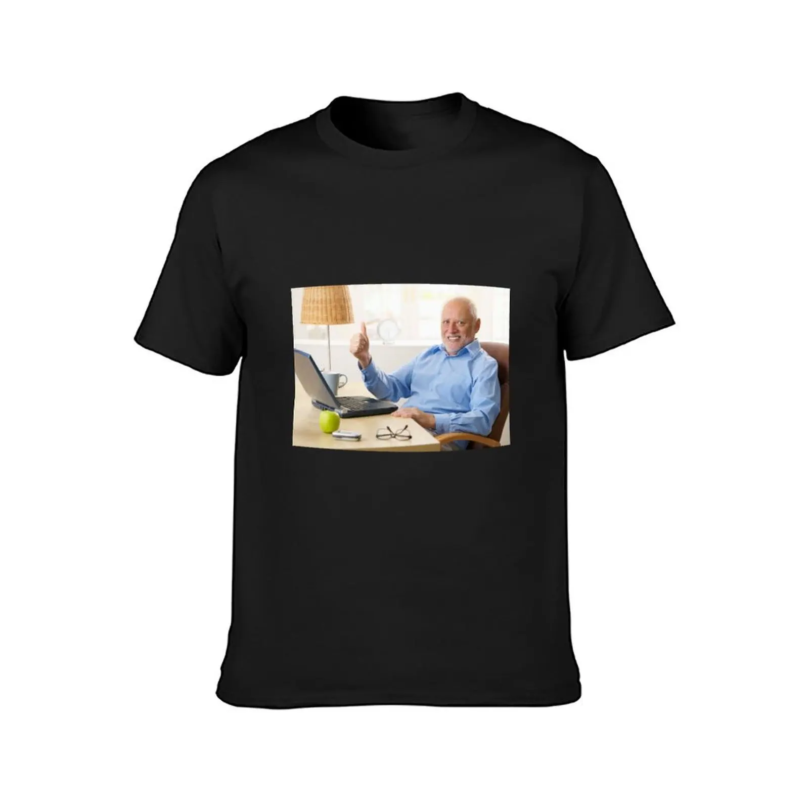 Hide the Pain Harold T-Shirt tees customizeds quick drying summer tops oversized t shirts for men