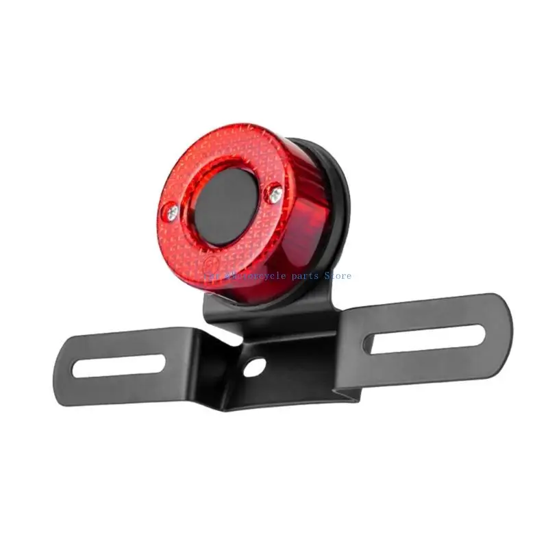 

Y9UC High Performances LED Tail Brake Light 12V Energy Efficient for Motorcycles Cafe Racer for Safety & Aesthetics