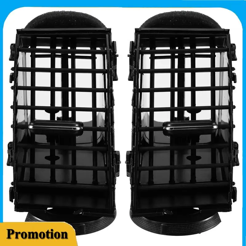 AMEXIAOXU  2Pcs For Toyota Prius 2004-2009 Dashboard Air Vents Grille Air Conditioner Outlet Panel Fresh Nozzle(Middle Left Righ
