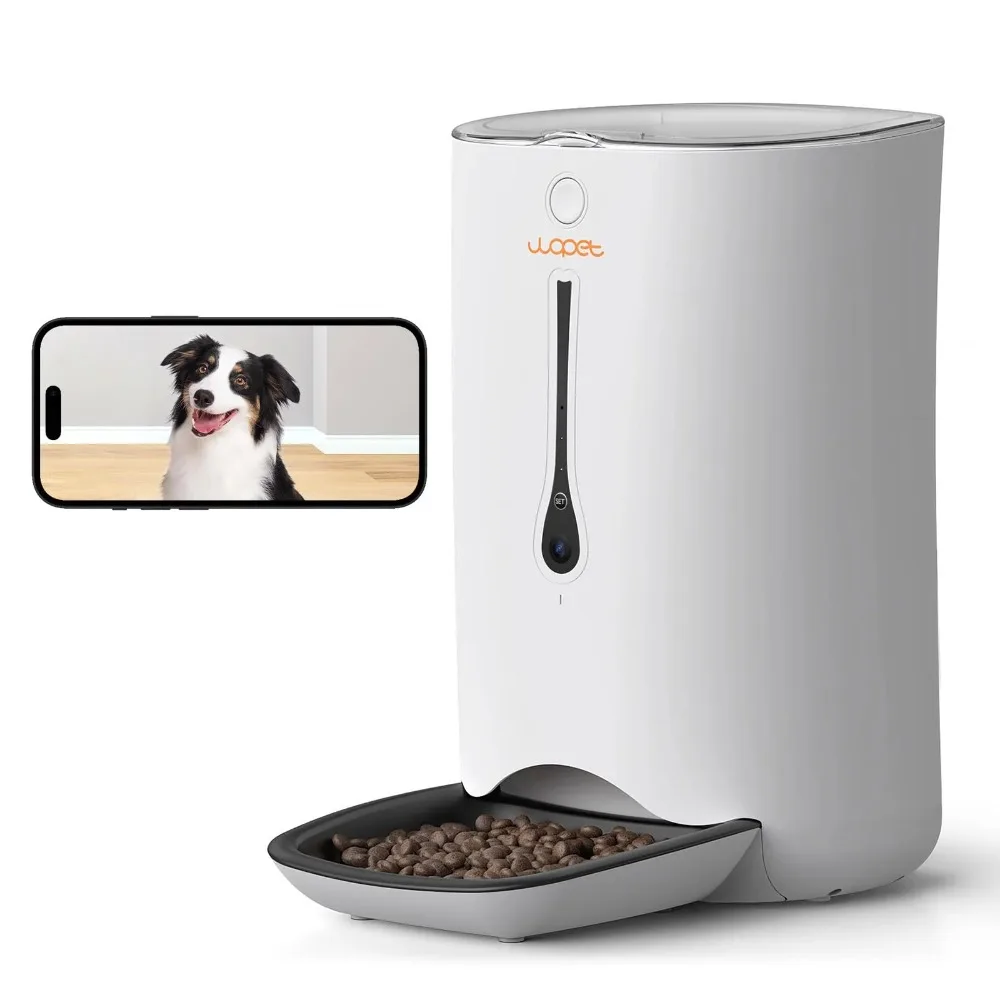 Holds 7.5 Pounds Dog Feeder Programmable Automatic Cat and Dog Pet Feeder Drinker for Dogs Feeding and Water Food Dispenser Home