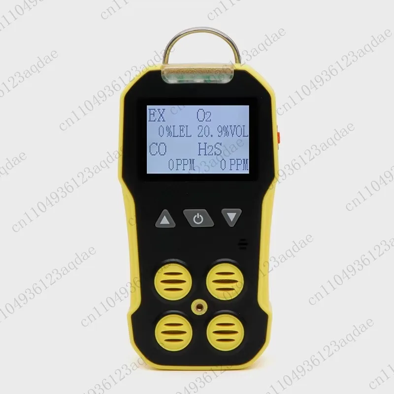 Detector de gas multigas portátil 4 en 1 BH-4A con pantalla LCD