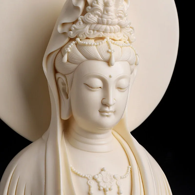 Avalokiteshvara Bodhisattva statue Buddha statue offering household standing image ornament