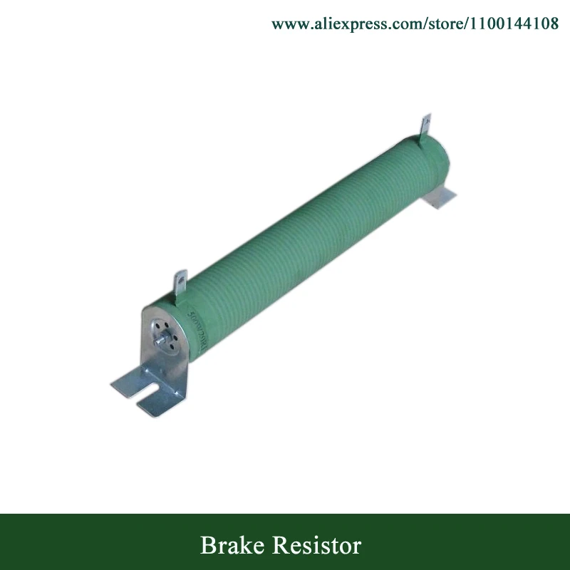 Any Resistance corrugated brake resistance, 500W porcelain tube winding high power brake resistor