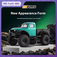 FMS Fcx24 Rc Car 1/24 Pro Brushless Power Performance Off-Road 4wd Outdoor Climbing Remote Control Car Model Toy Festival Gift