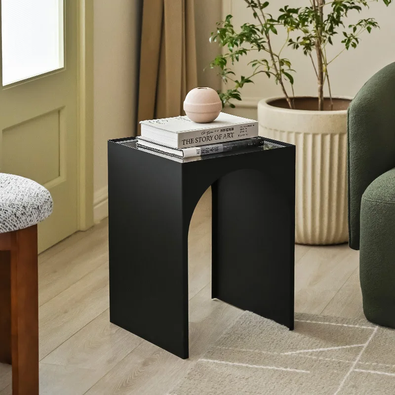 

Geometric light luxury edge few sofa edge few, small apartment modern simple light luxury living room corner few Internet c