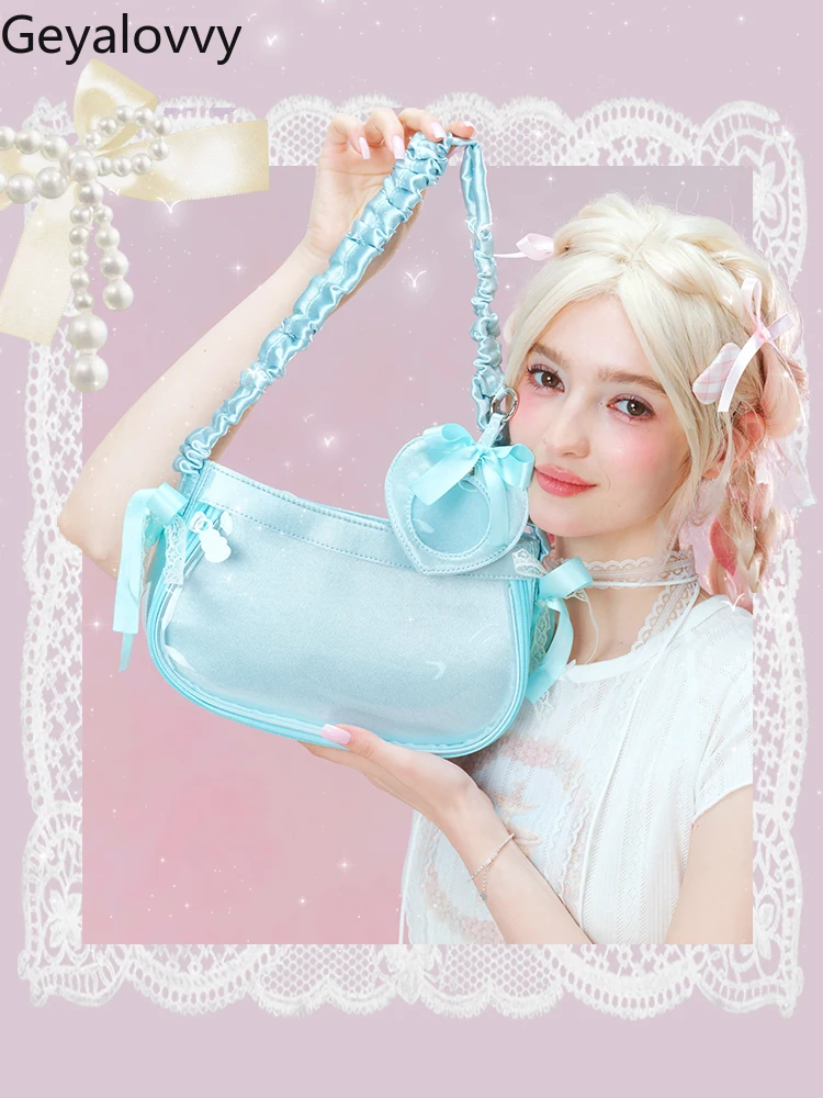 Shoulder Bag Japanese Style Sweet Cute Women's Bags Two-dimensional Original Niche Design Daily Commuting Casual Handbag