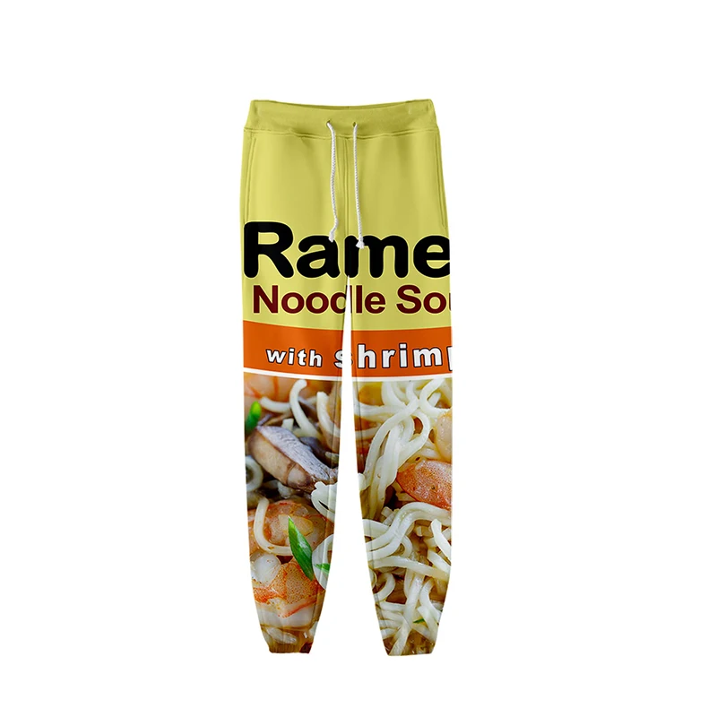 

3D Print Fashion Japan Ramen Noodle Soup Jogger Harem Pant Casual Men Women Long Loose Harajuku Unisex Trouser Fitness Pants