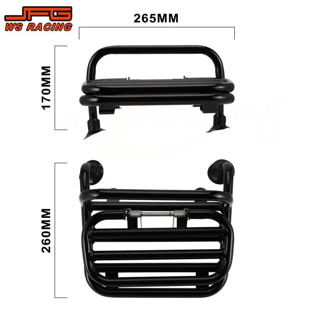 Luggage Bracket New Motorcycle Accessories Front Carrier Iron Storage Racks Shelf Rack Carrier for Victoria Sixties 150Si Parts