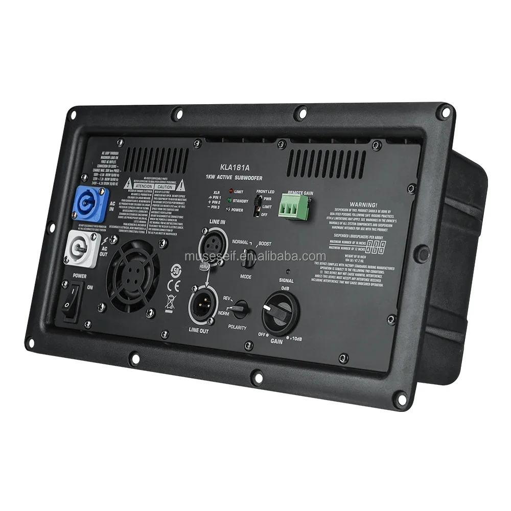 

E/Class D DSP AMP 1000 Watts Power Amplifier Module for 10 12 15 18 Inch Full Frequency Speaker Subwoofer Amplifier