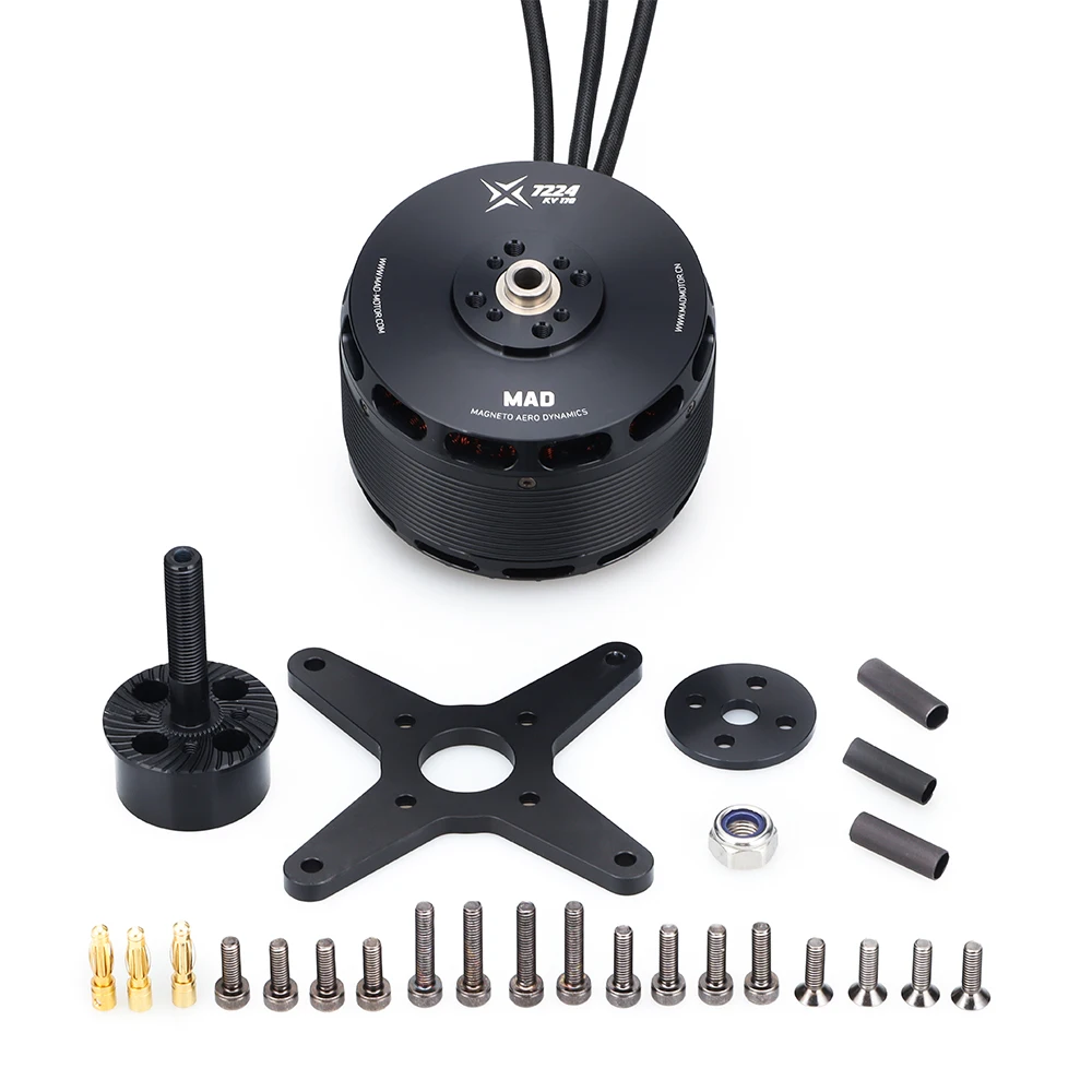 MAD X7224 eVTOL 170KV 190KV فرش السيارات ل RC لتقوم بها بنفسك كوادكوبتر مولتيكوبتر الطائرة بدون طيار