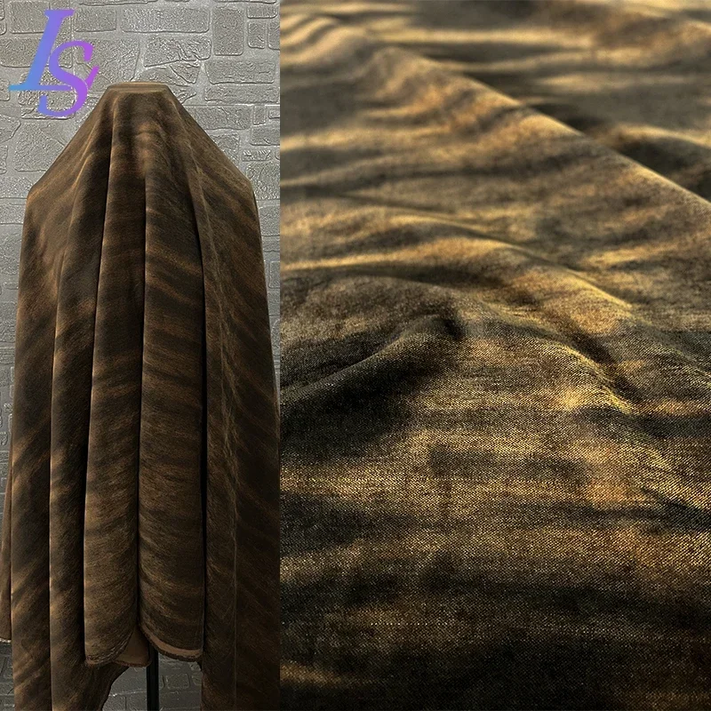 

Окрашенная ткань Halo Мягкий толстый костюм Платья Дизайнеры одежды Швейная ткань Оптовая ткань на метр Материал «сделай сам»