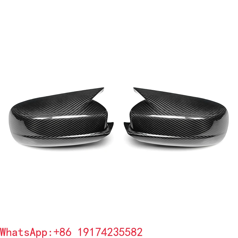 

Carbon Fiber Car Exterior Accessories Rearview Mirror Cover for Dodg Charger 2015-2023 Trims Dashboard Kits