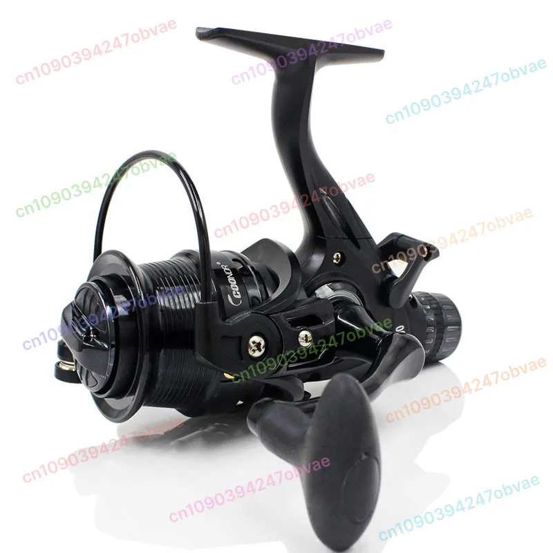 

Double Unloading Fishing Wheel Double Full Metal Wire Cup Front and Rear Brake Carp Wheel European Carp Fishing Reel