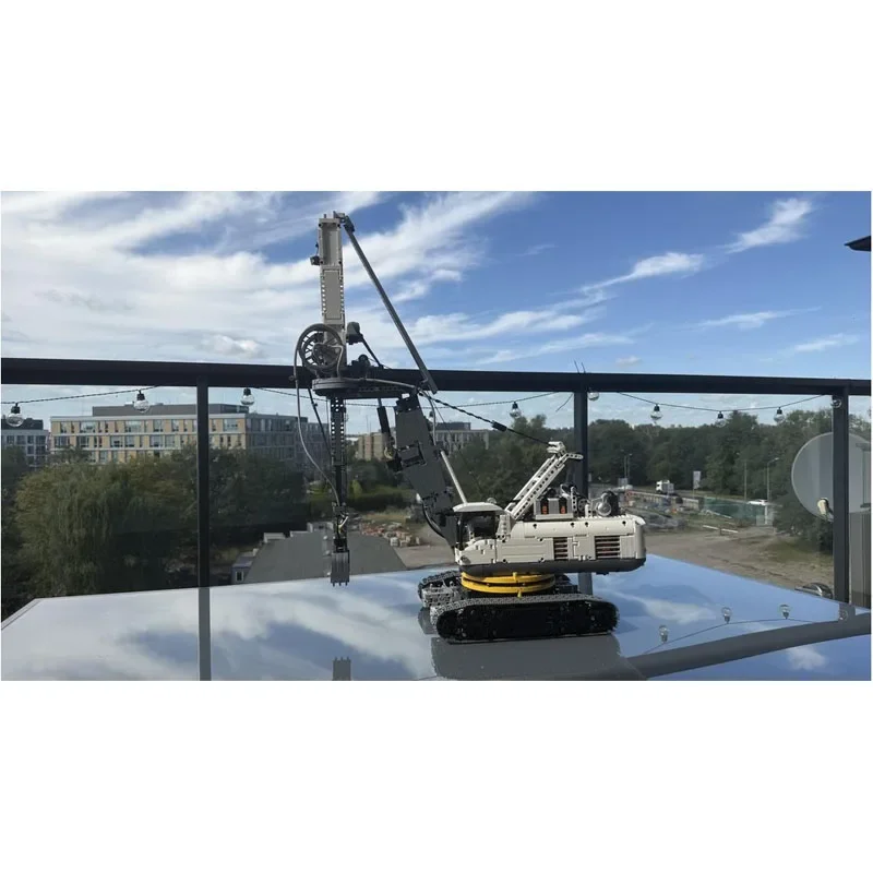 

MOC-237607Новый гидравлический гусеничный экскаватор C400XP2Модель строительного блока3500 деталей Детский строительный блок на день рождения для мальчиков Игрушка в подарок