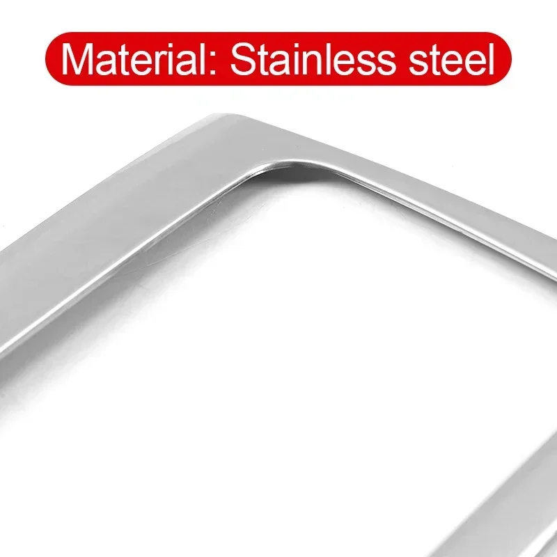 For Toyota Camry XV70 2018-2021 2022 2023 Stainless Car Rear Air Conditioning Vent Outlet Frame Cover Trim Sticker Accessories - view 4