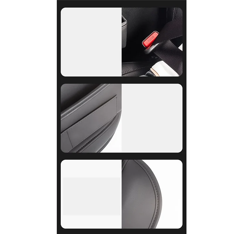 

Car Seam Center Control Seat Space Filling Leather Car Organizer Multi Card Texture Car Bag, Adjustable Space Organizer Durable