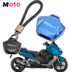 2023 New For BMW C600sport C600 Sport Motorcycle CNC Accessories Keychain Key Case Cover Shell With Logo