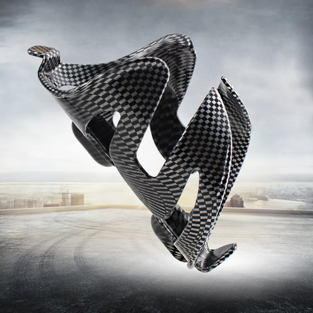 2 قطعة حامل زجاجة مياه من ألياف الكربون سريع التحرير لركوب الدراجات، قفص زجاجات الدراجة قابل للتعديل، خفيف الوزن ومتين