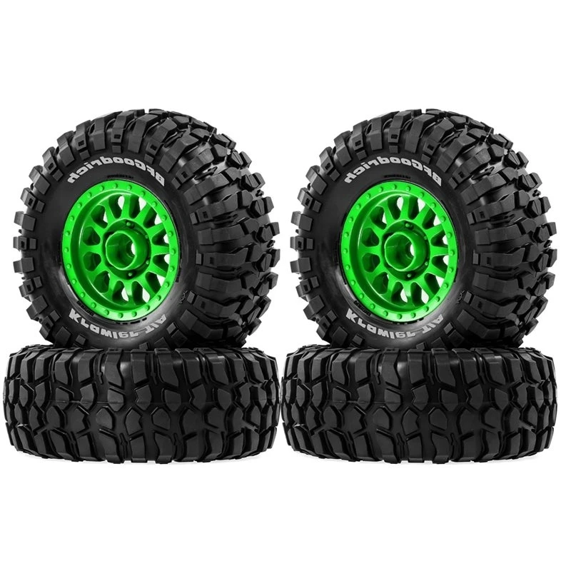 YSUN-RC Car Replacement Tyres 1/10 1/12 Scale Short Course Truck Tire 12Mm Hex Wheel Set For HSP Feiyue FY08 Wltoys GTFANS M60 6