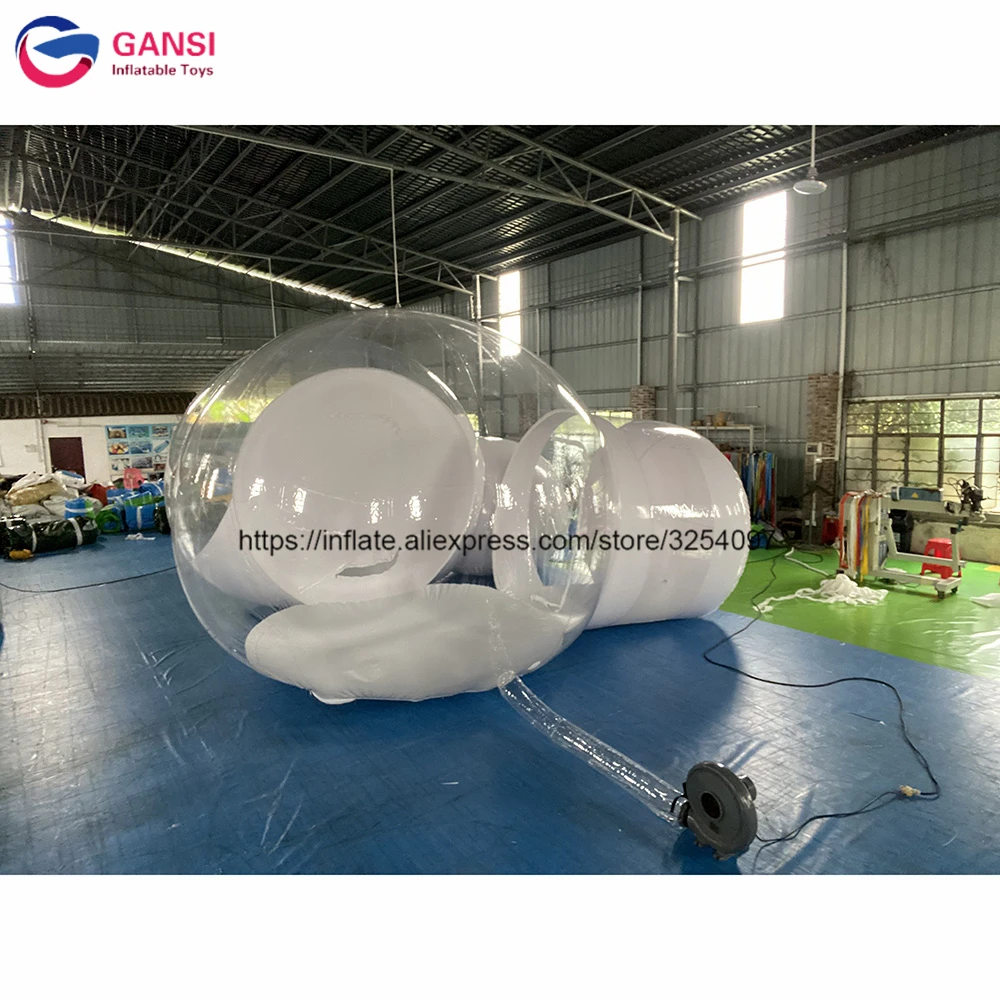 Customized Inflatable Dome Canopy Gazebos Clear Inflatable Garden Tent For Camping