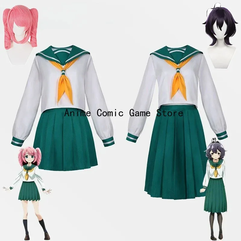 

IN STOCK Hiiragi Utena Araga Kiwi Cosplay Anime Gushing Over Magical Girls Cosplay School Uniforms Halloween Outfits for Women
