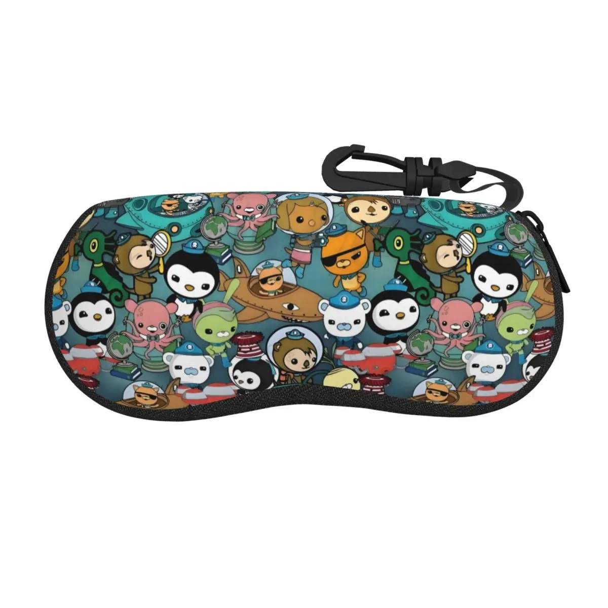 

Custom Octonauts Children TV Cartoon Eyeglass Glasses Case Women Men Soft Anime Cute Sunglasses Protective Box