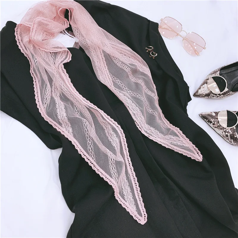 Scarf Women Summer Lace Triangle Three Corner Shawl