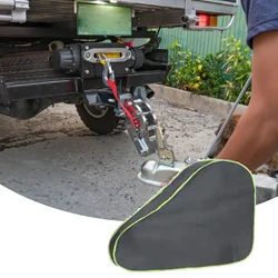 2023 Hot Sale Waterproof Universal Caravan Trailer Towing Hitch Cover With Lock Protector