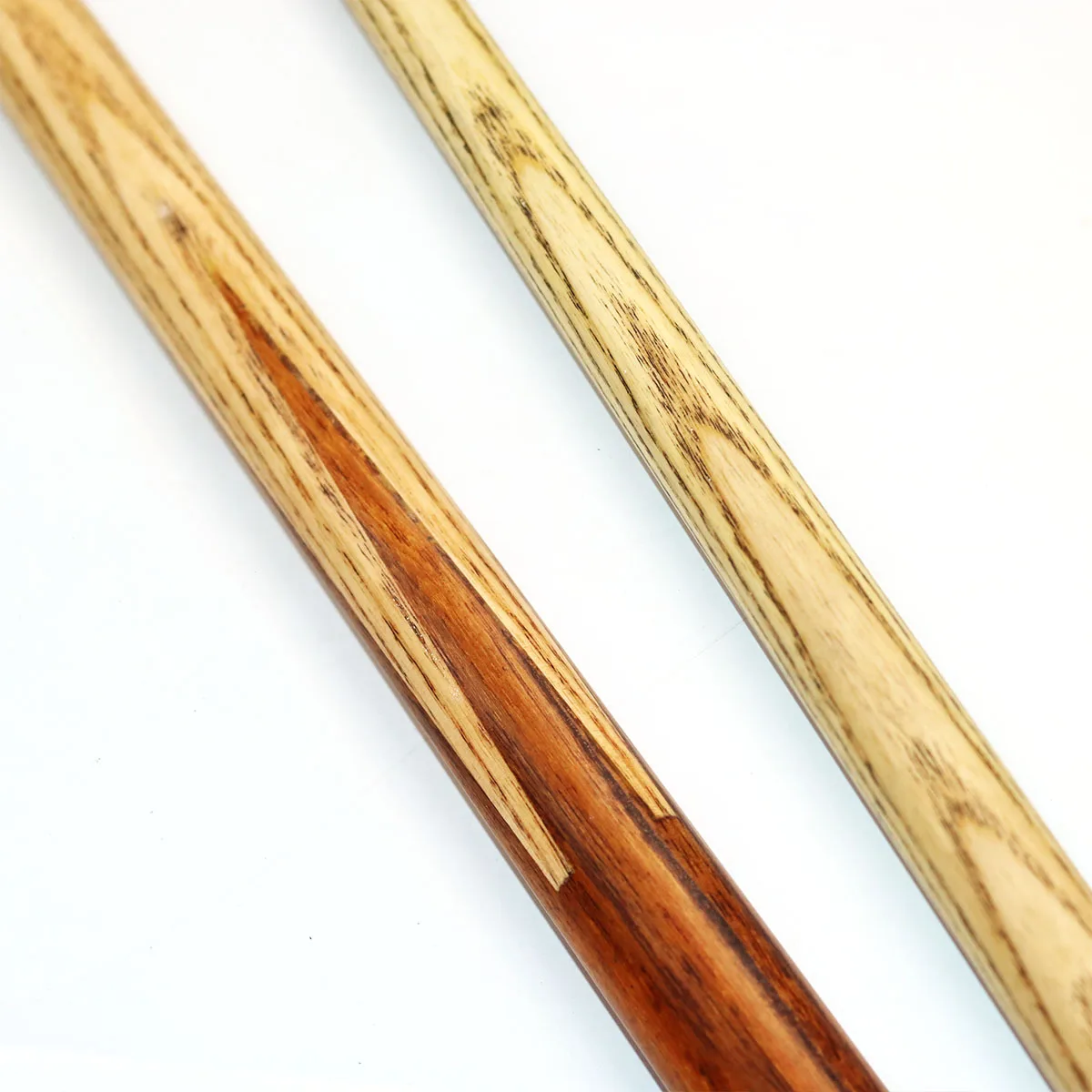 عصا سنوكر JDH بطول 1.2 متر مع عمود خشب الرماد للعب الأطفال/الأطفال، عصا سنوكر غير قياسية لعبة بلياردو صغيرة