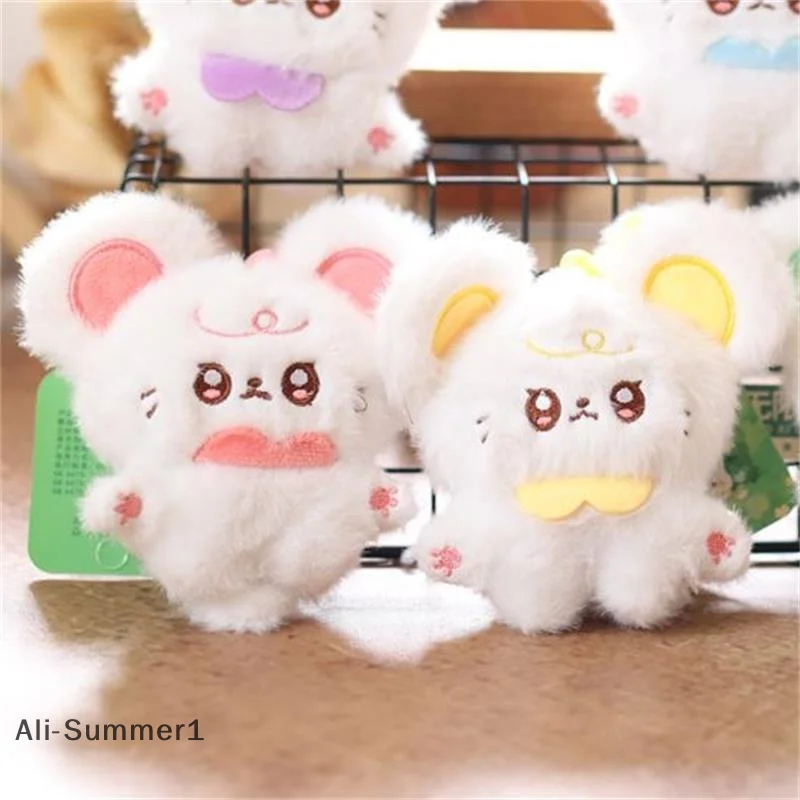 かわいい小さなネズミぬいぐるみ動物人形ぬいぐるみキーホルダーペンダントバックパック吊り下げ装飾ガーリーバッグ装飾品キッズギフト