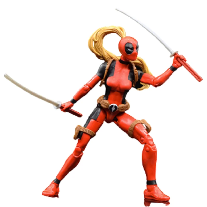 Figurine articulée Marvel Super ForeLady, Deadpool, couverture de ptérosaure, modèle mobile à collectionner, cadeau beurre, jouets ultimes, nouveau, 6"