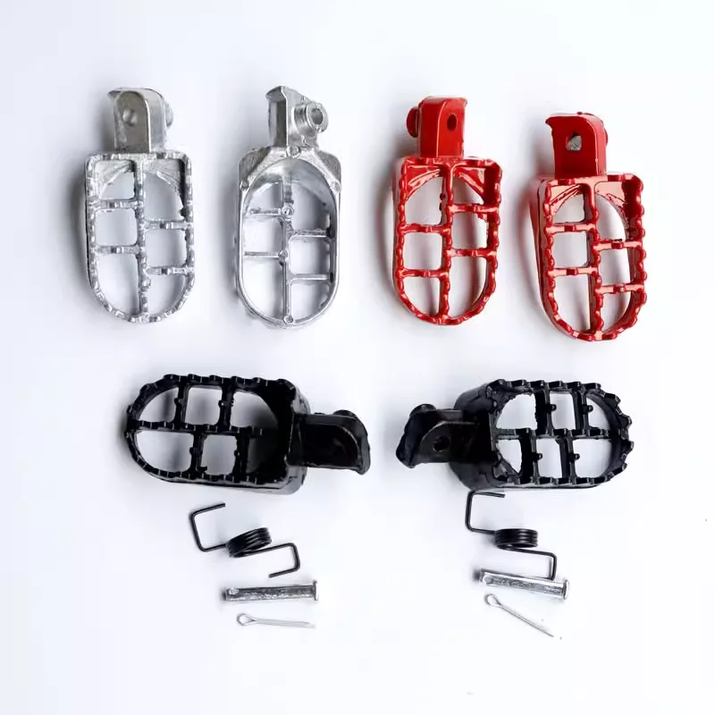 Motorcycle Footpegs Footrests Foot Peg Rest For HONDA CRF XR 50 70 Xmotor SSR KAYO Motorbike Pit Dirt Bike