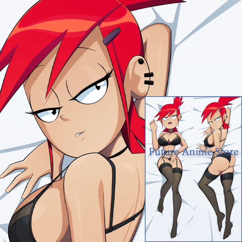 Imagem -02 - Dakimakura Anime Frankie Foster Casa de Foster para Amigos Imaginários Almofada de Corpo em Tamanho Real de Impressão Dupla Face