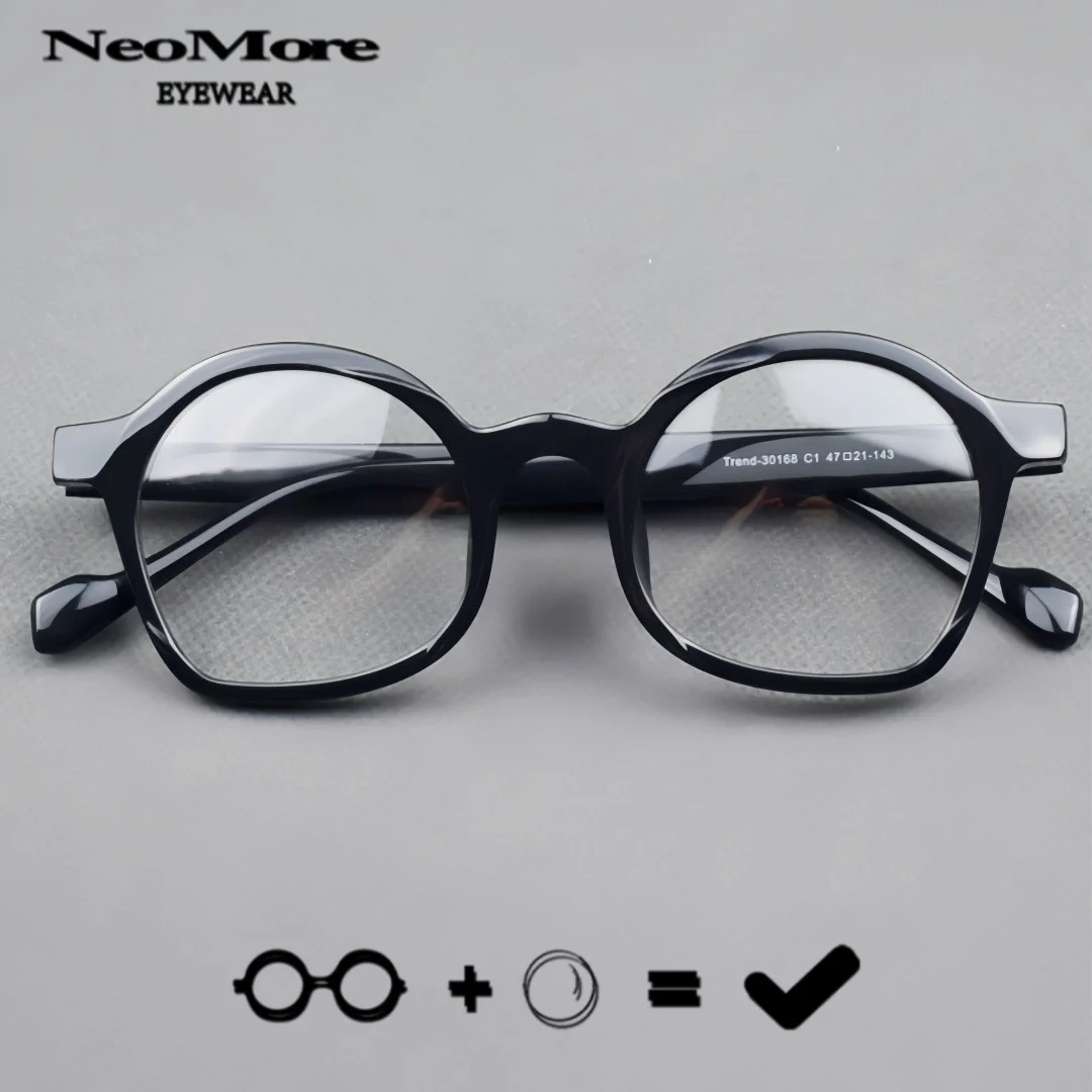 

Fashion Designer Alien Myopia Optical Glasses Women's Medical Rx Lens High Index Glasses Multifocal Progressive Glasses Man