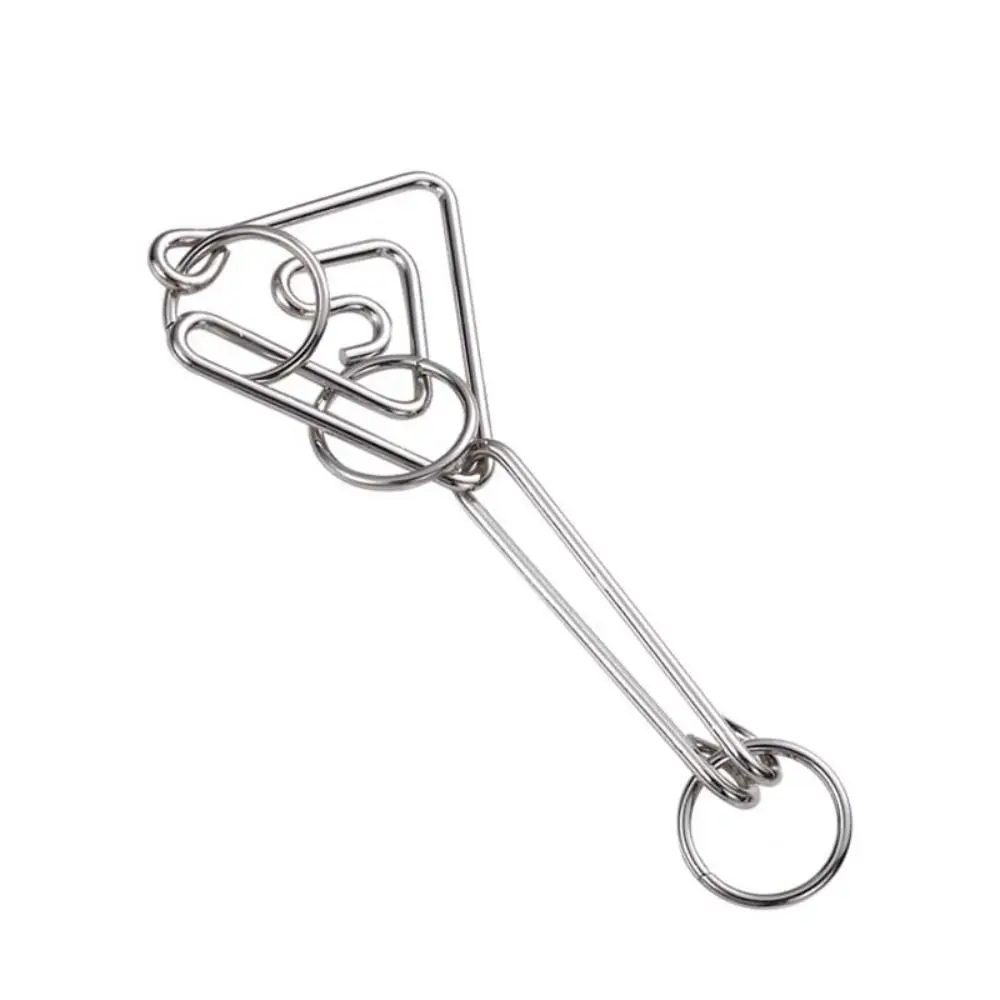 

Когнитивные игры: головоломка Конг Мин Лок для детей и взрослых, 3D металлическая головоломка, развивающая интеллектуальная игра, интерактивные игры