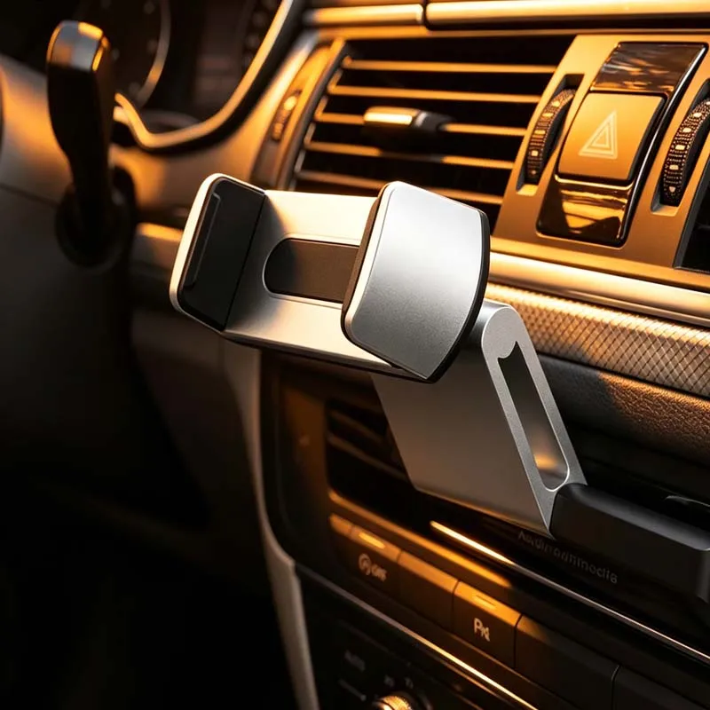 Car Mobile Phone Holder Support On CD Port Solid Stable 360 Degree Car Accessories
