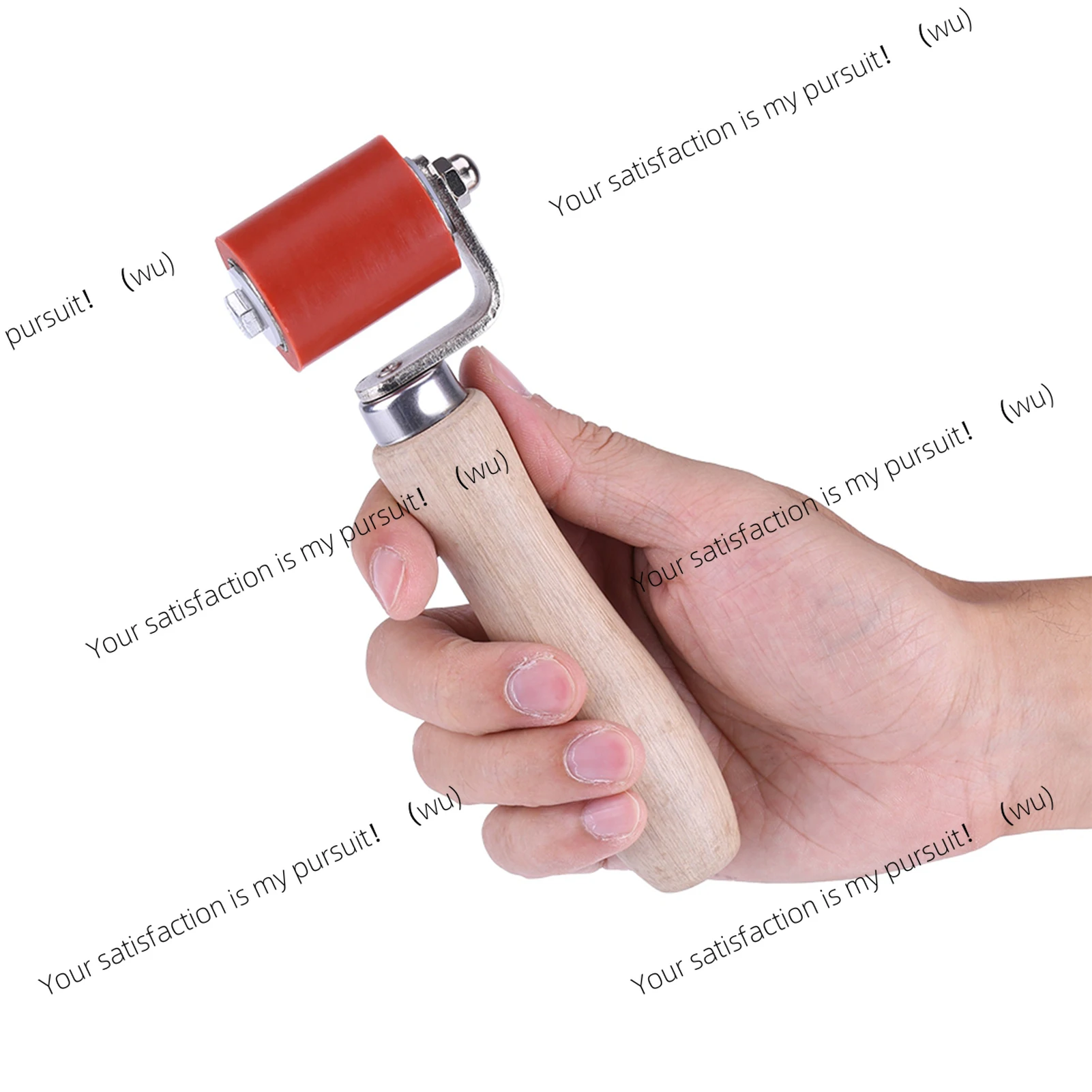 40mm Silicone High Temperature Resistant Seam Hand Pressure Roller Roofing PVC Welding Tool