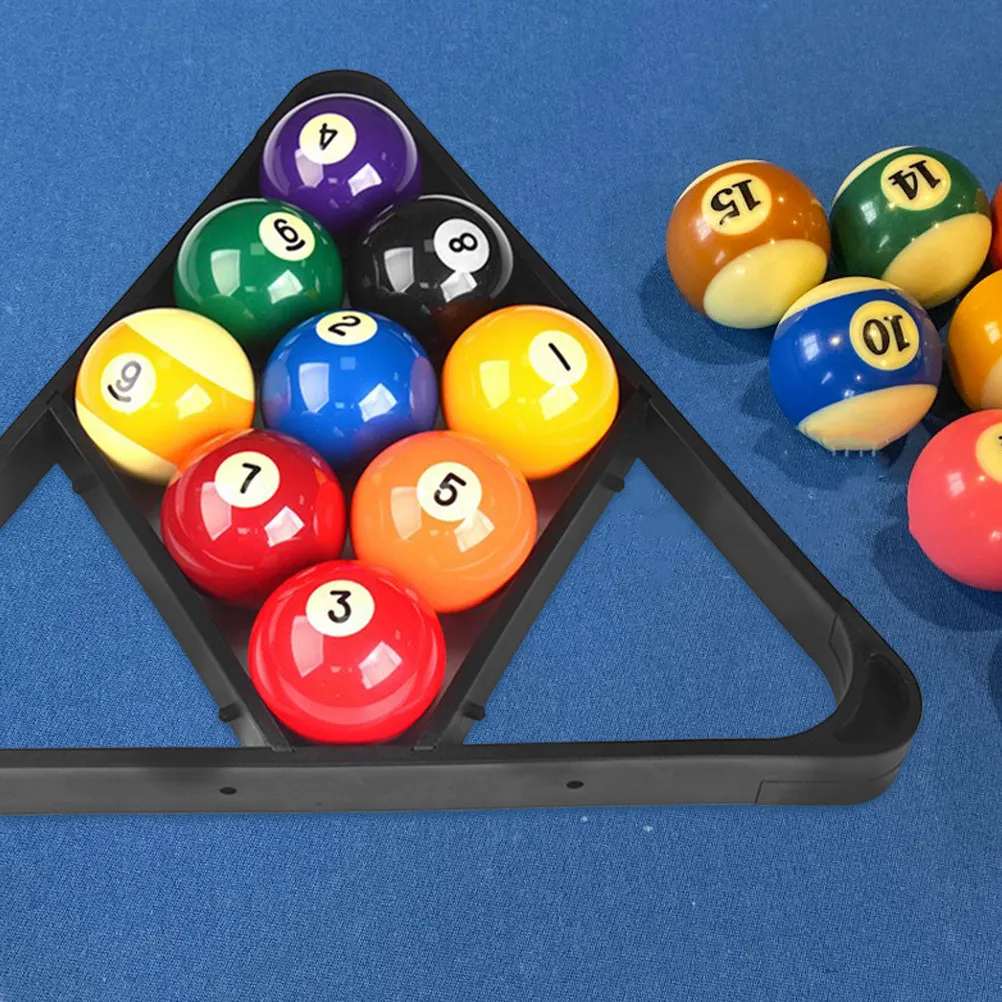

Billiard Ball Storage Rack Plastic Stable Triangle Holder Pool Table Accessory Billiard Tripod Organizer Snooker Ball Rack