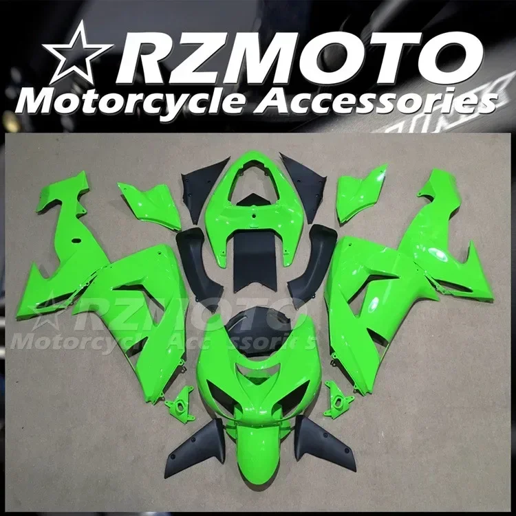 

4Gifts New ABS Injection Mold Full Fairings Kit Fit For KAWASAKI ZX-10R ZX10R 2006 2007 06 07 Bodywork Set Custom