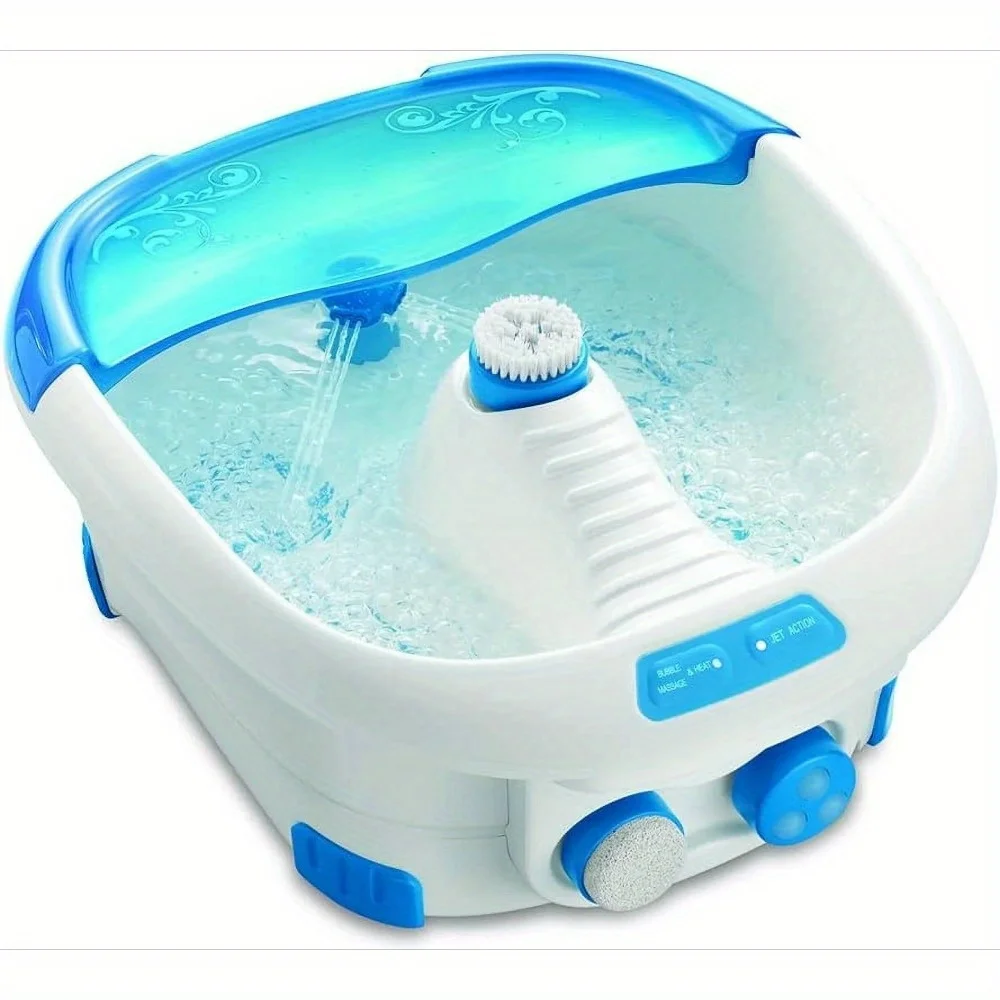

Pedicure Heated Foot Spa Bubble Foot Massager Provide soothing massage