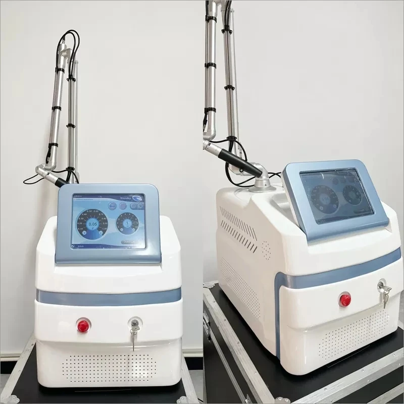 Portable Super Picosecond 532nm 785nm 1064nm new for tattoo removal skin whitening remove freckle removal machine