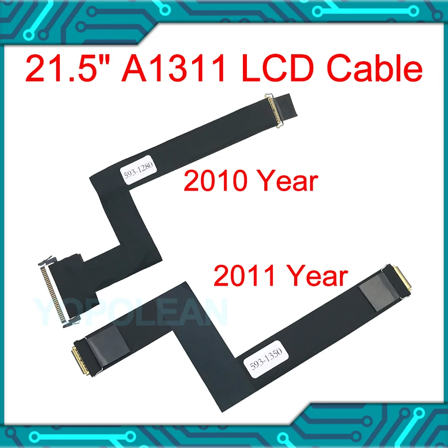 New LCD LED LVDS Cable Screen Flex Cable 593-1280 593-1350 For iMac 21.5